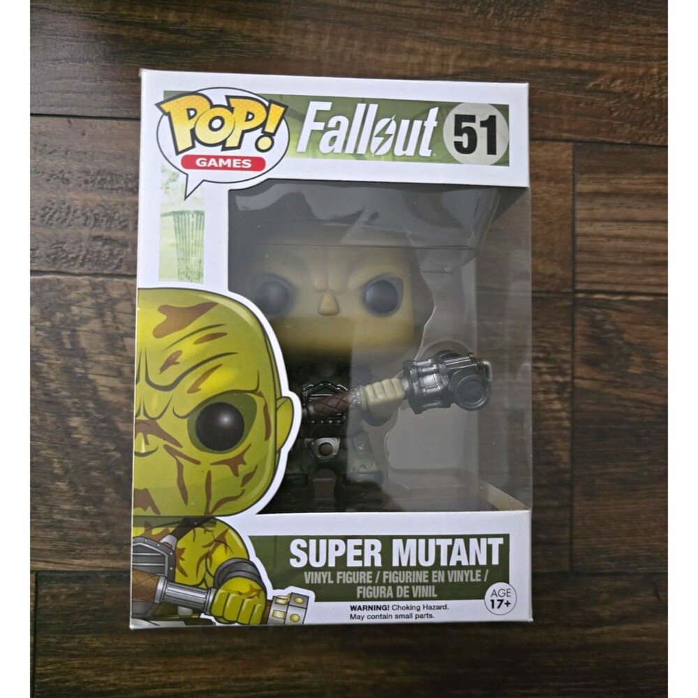 Funko Pop! Games Fallout Super Mutant Vinyl Figure #51 Boxed 2015